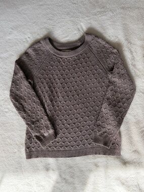 Old Navy Textured Crewneck Sweater - Light Brown